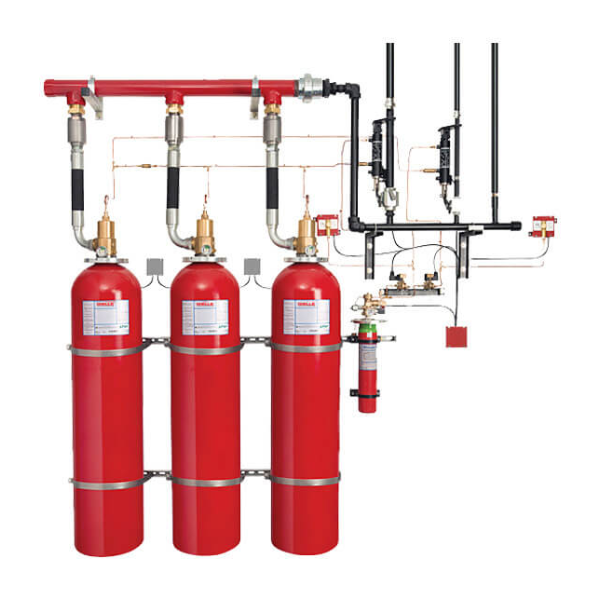 CO2 Flooding Fire Suppression System